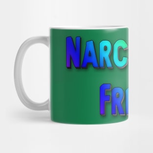 Narcissist Free - blue hue Mug